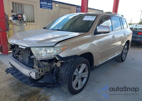 2012 Toyota Highlander Limited V6 from USA, damaged, VIN 5TDYK3EH5CS060404